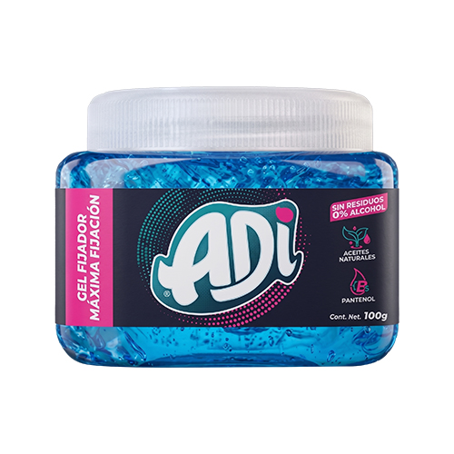 ADI GEL FIJADOR EXTRA FUERTE AZUL 100G 1X24