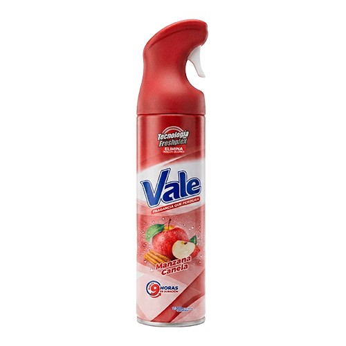 Vale Aromatizante De Ambiente Manzana Canela 300Ml 1X12