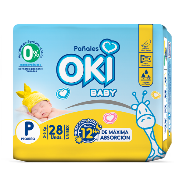 Oki Pañales Nuevos Pequeño 28 und 1X6